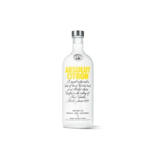 Absolut Citron 1L — Swedish vodka with lemon and lime — delivery in Dubai