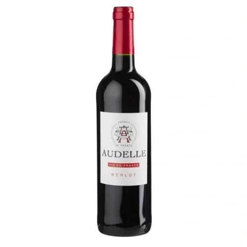 Audelle Merlot 0.75L — dry red wine with plum and chocolate notes — delivery in Dubai