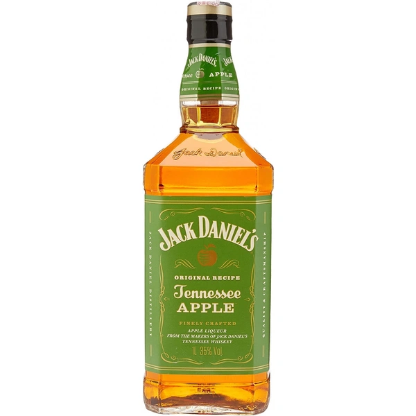 Jack Daniel's Apple 1L — Tennessee whiskey with crisp green apple flavour — delivery in Dubai