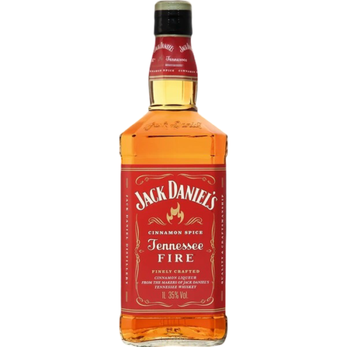 Jack Daniel's Fire 1L — Tennessee whiskey with cinnamon flavour — delivery in Dubai